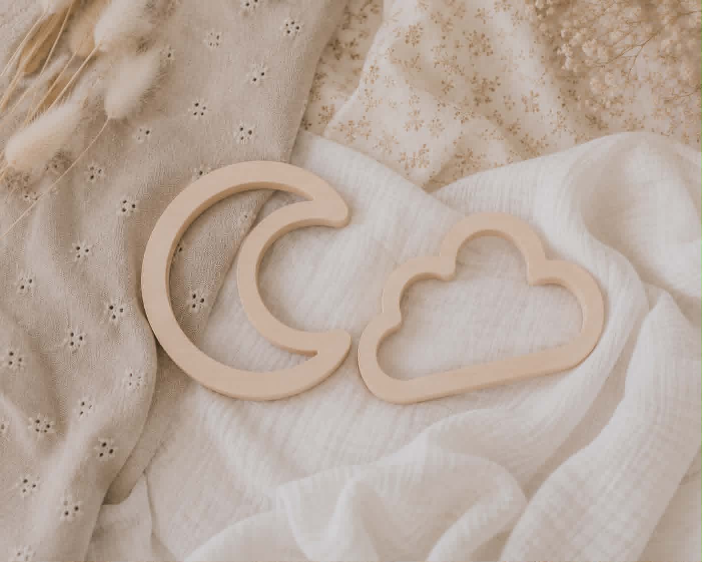 Ensemble nuage et lune