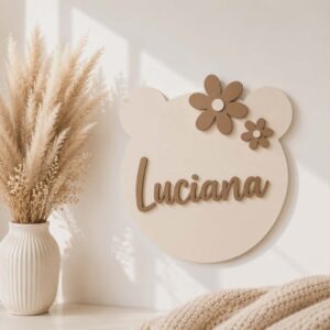 Plaque ourson