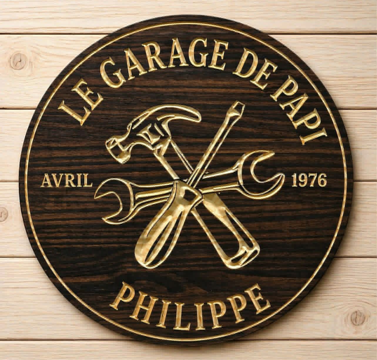 Plaque " Garage"