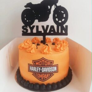 Cake topper Harley
