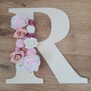 Lettre fleuri