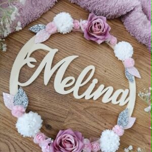 Couronne "Douceur florale"