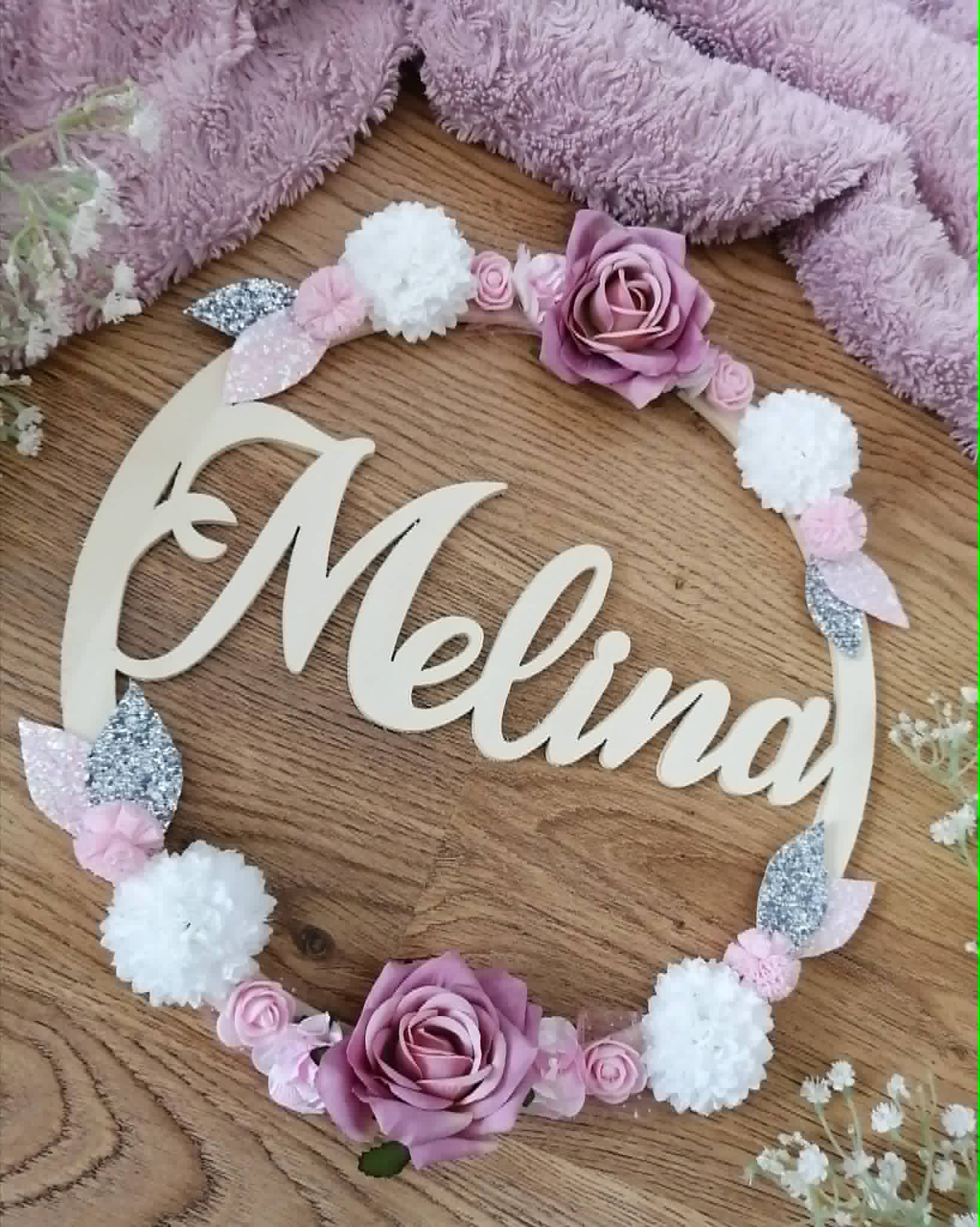 Couronne "Douceur florale"
