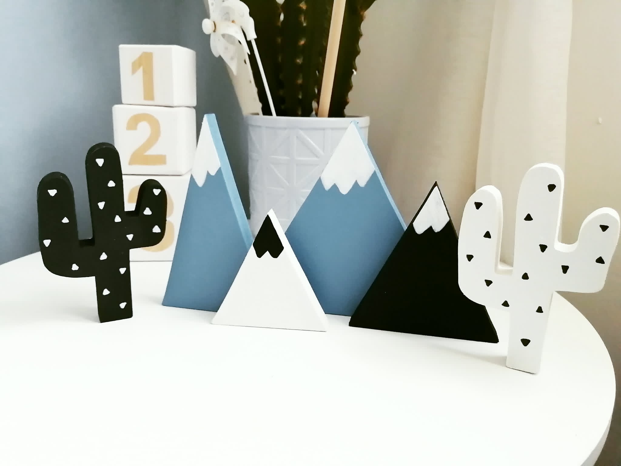 Lot de 4 montagnes – Image 2