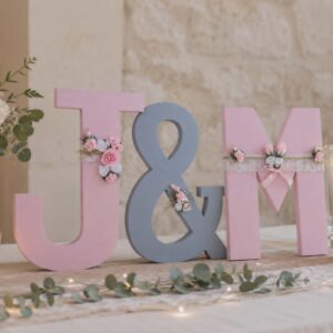 Lettres florales