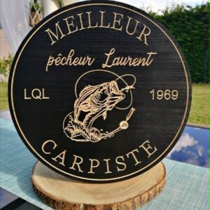 Plaque "pêcheur"
