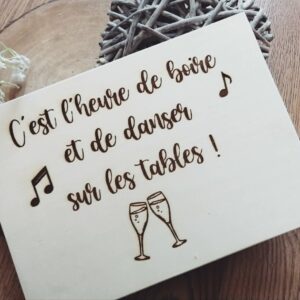 Pancarte "Danser"